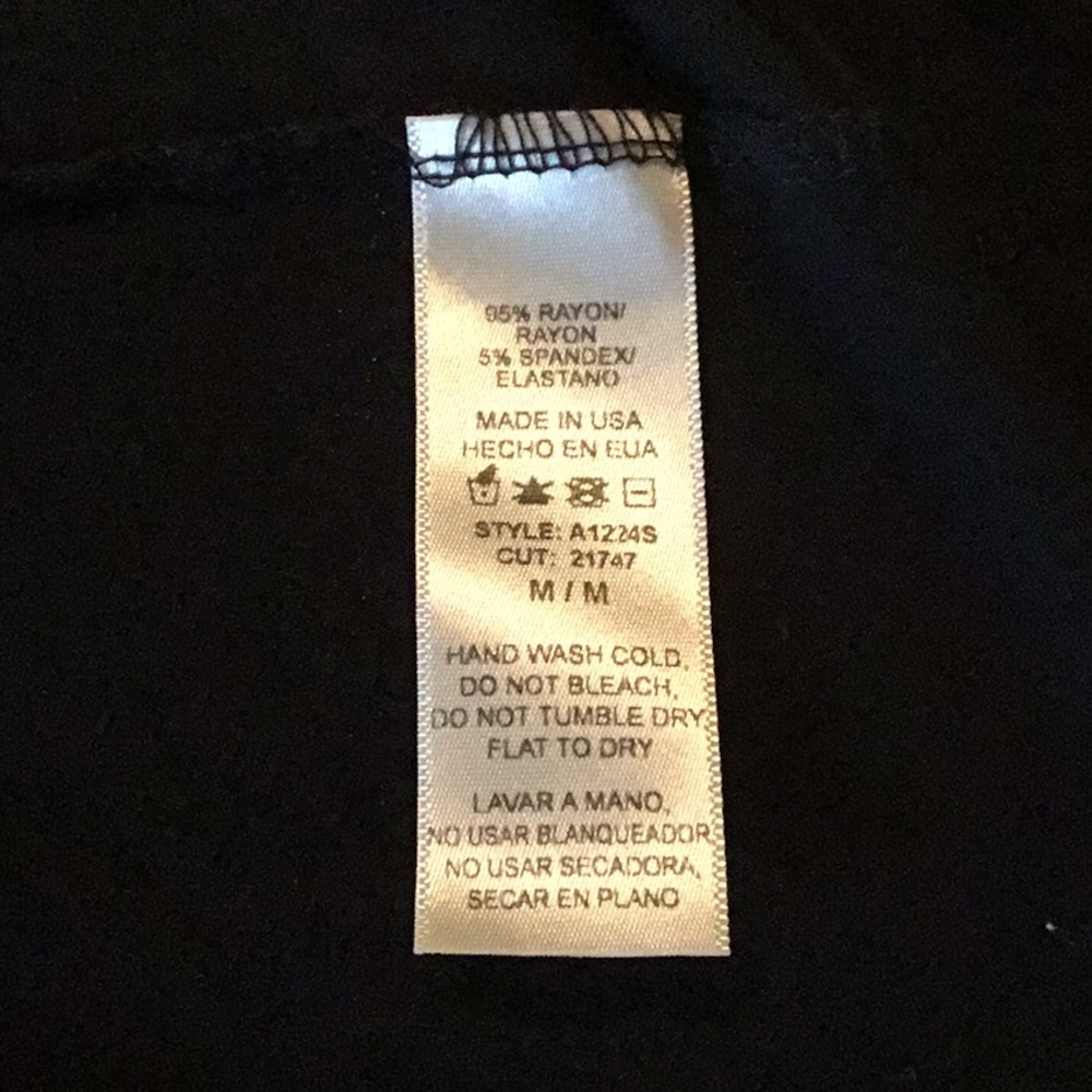 Chris & Carol Black long maxi skirt/sundress - Picture 6 of 6